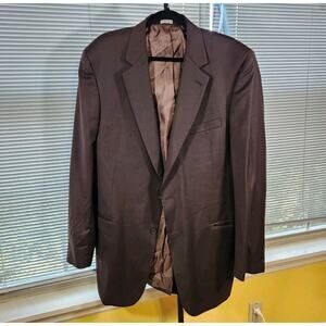 Jos A Bank $249 44‎ XL 100% Wool Brown Gordon Signature Collection Sport Coat
